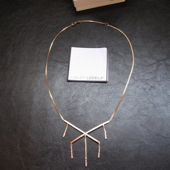 Haley Lebeuf Gold Filled Shoal Creek Necklace with Fringe - Picture 3 of 5